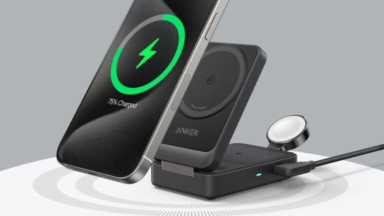 Anker MagGo Wireless Charging Station (Foldable 3-in-1) delivers 15W ultra-fast charging