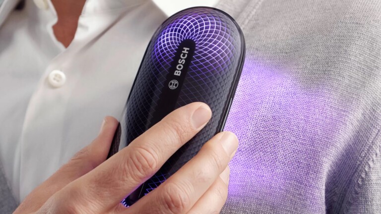 Bosch FreshUp innovative fabric refresher uses Plasma Technology to dissolve odors