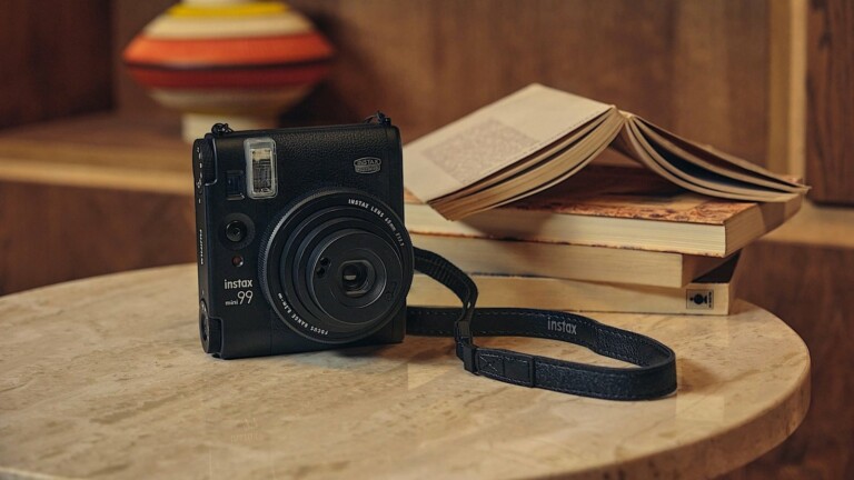 Fujifilm instax mini 99 instant camera offers an enjoyable analog photography experience