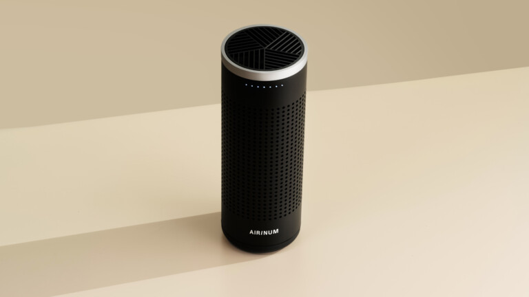 Hale Personal Air Purifier creates a clean air zone for you to breathe fresh wherever you go