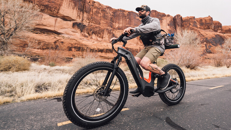 HERO: Best Carbon-Fiber Electric All-Terrain Bike defies limits with a 750W mid-drive motor
