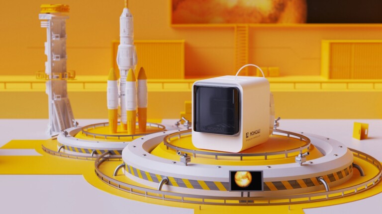 KOKONI EC2 Smart AI 3D Printer has a built-in camera and an easy plug-and-play design
