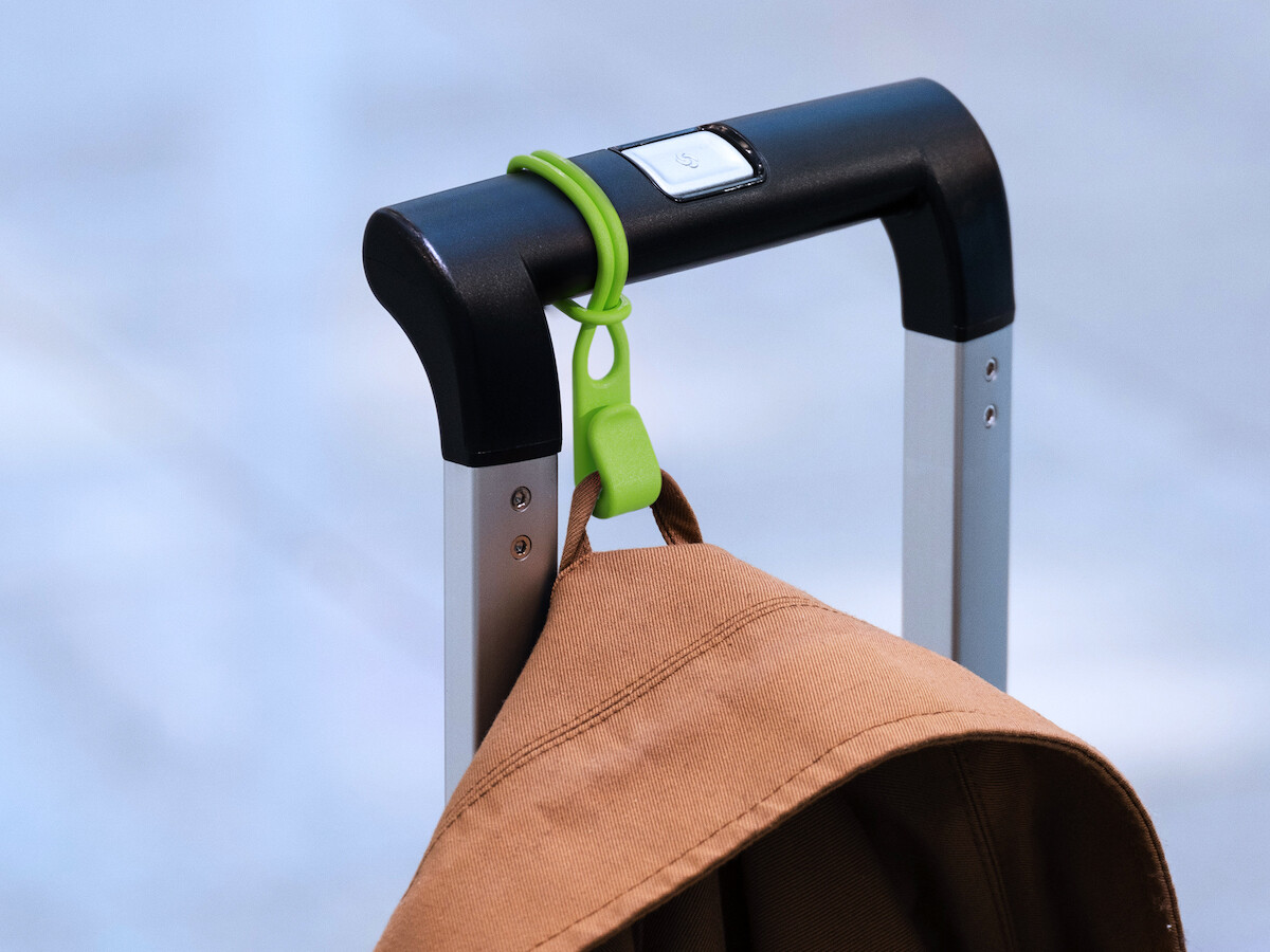 Luggage Hook Travel Accessory for hands-free traveling is your helping hand on the go