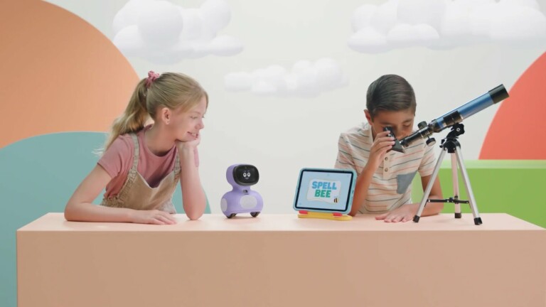 MIKO Mini AI robot for children supports STEM concepts and creates personalized lessons