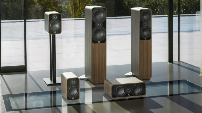 Q Acoustics 5000 series home cinema loudspeakers provide thrilling audio performance